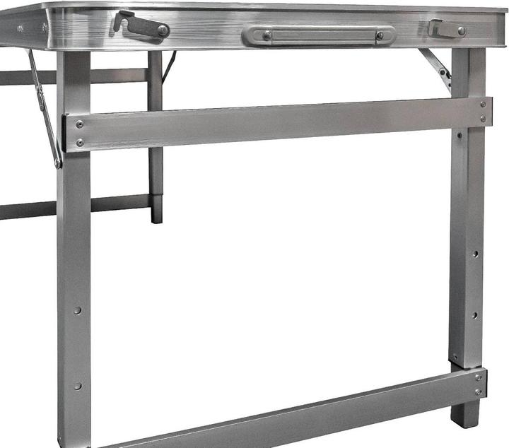 Actual product image Grafner Double Camping Table Foldable Folding Table Camping Table Alu