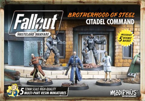 Modiphius Fallout: Wasteland Warfare - Brotherhood of Steel - Citadel Command