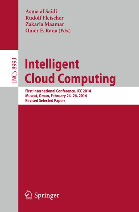 Intelligent Cloud Computing (Englisch, 2015)