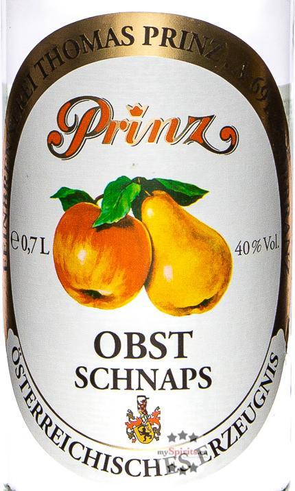 Actual product image Prinz Fruit schnapps 40 % 0,7l