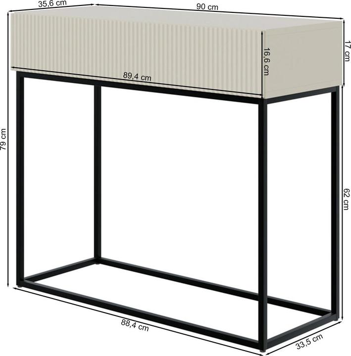 Image du produit Selsey Veldio (90 x 36 x 79 cm)