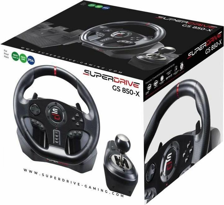 Image du produit Subsonic Superdrive DRIVE PRO SPORT GS850-X (Xbox One S, Xbox One X, Xbox Series X, Xbox Series S, PS4)