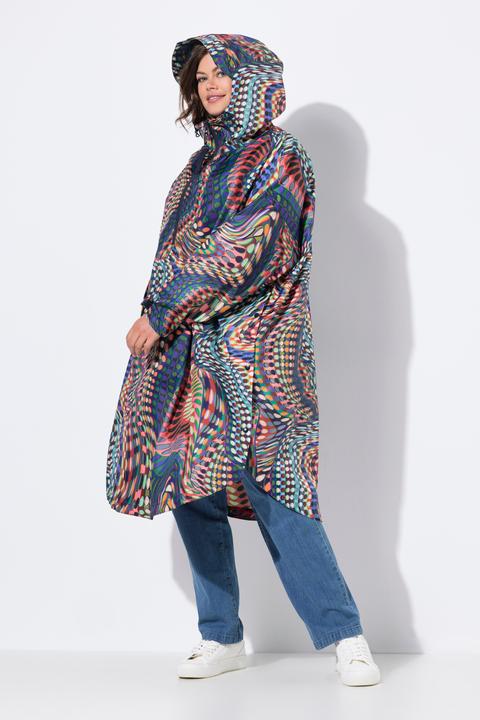 Produktbild Laurasøn Funktions-Regencape, Unisex, Print, Kapuze (One Size)