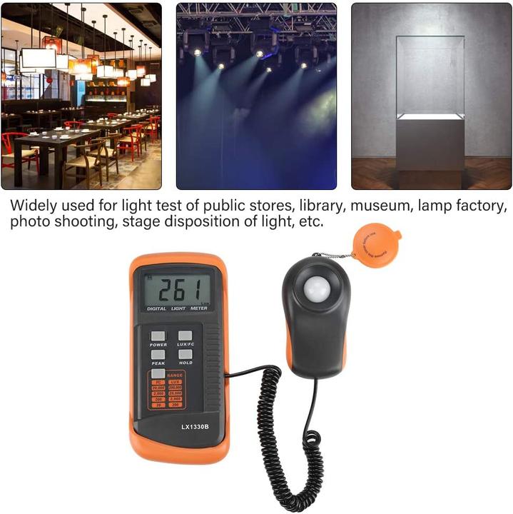 Produktbild Akozon Luxmeter LX1330B