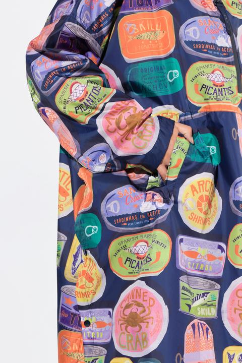 Produktbild Laurasøn Funktions-Regencape, Unisex, Print, Kapuze (One Size)