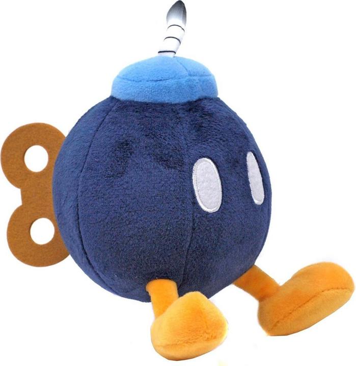 Actual product image Together Plus Super Mario - Bob-omb (13 cm) - soft toy (13 cm)