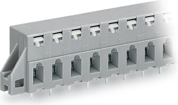 Produktbild Wago 741-330 DurchfÃ¼hrungsklemmenleiste 0,08-2,5 qmm grau