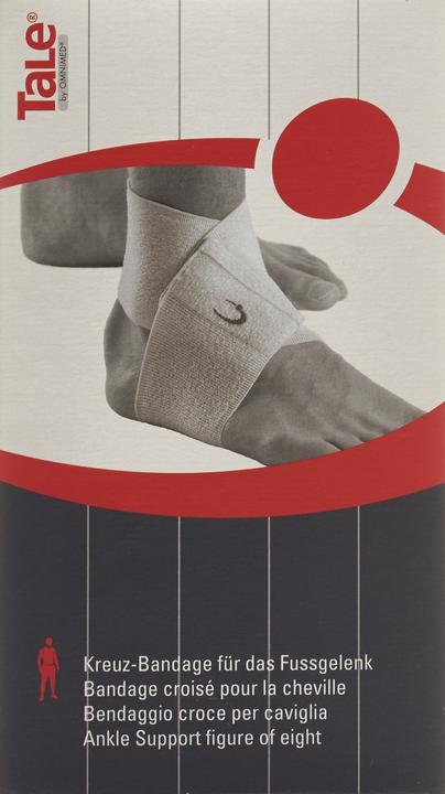 Actual product image Tale Cross Bandage Ankle 7.5cm white (One size)