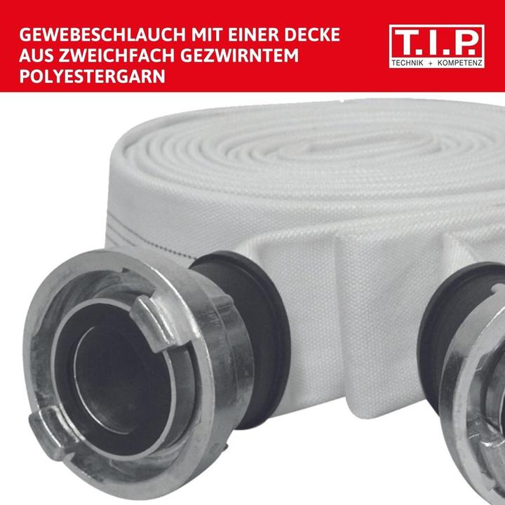 Actual product image T.I.P. Hose with Storz coupling C Storz coupling
