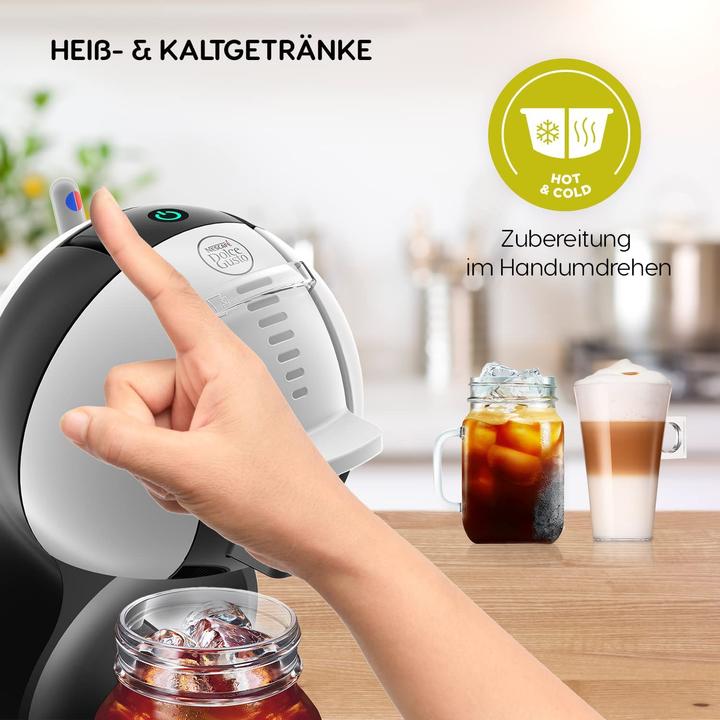 Actual product image Krups KP123B Mini Me, Artic-grey (NESCAFÉ Dolce Gusto)
