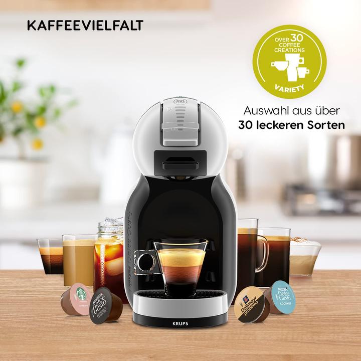 Actual product image Krups KP123B Mini Me, Artic-grey (NESCAFÉ Dolce Gusto)