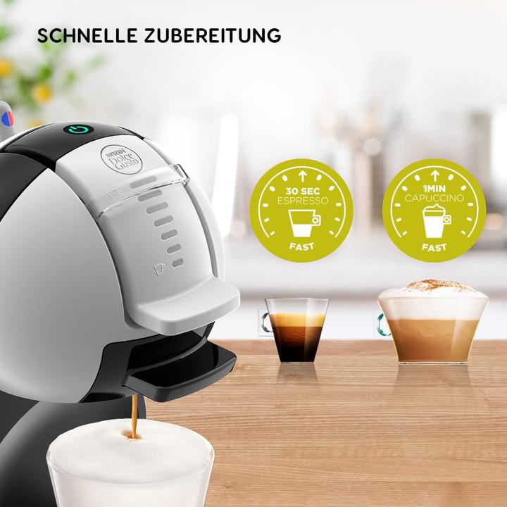 Actual product image Krups KP123B Mini Me, Artic-grey (NESCAFÉ Dolce Gusto)