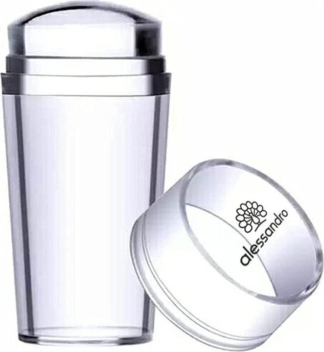 Alessandro ST2 Striplac Peel or Soak French Stamper (Transparent, Farblack)