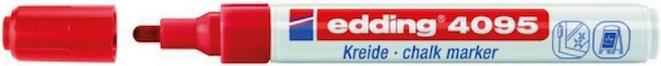 Produktbild Edding Window Marker 4095 (Rot, 3 mm, 10 x)