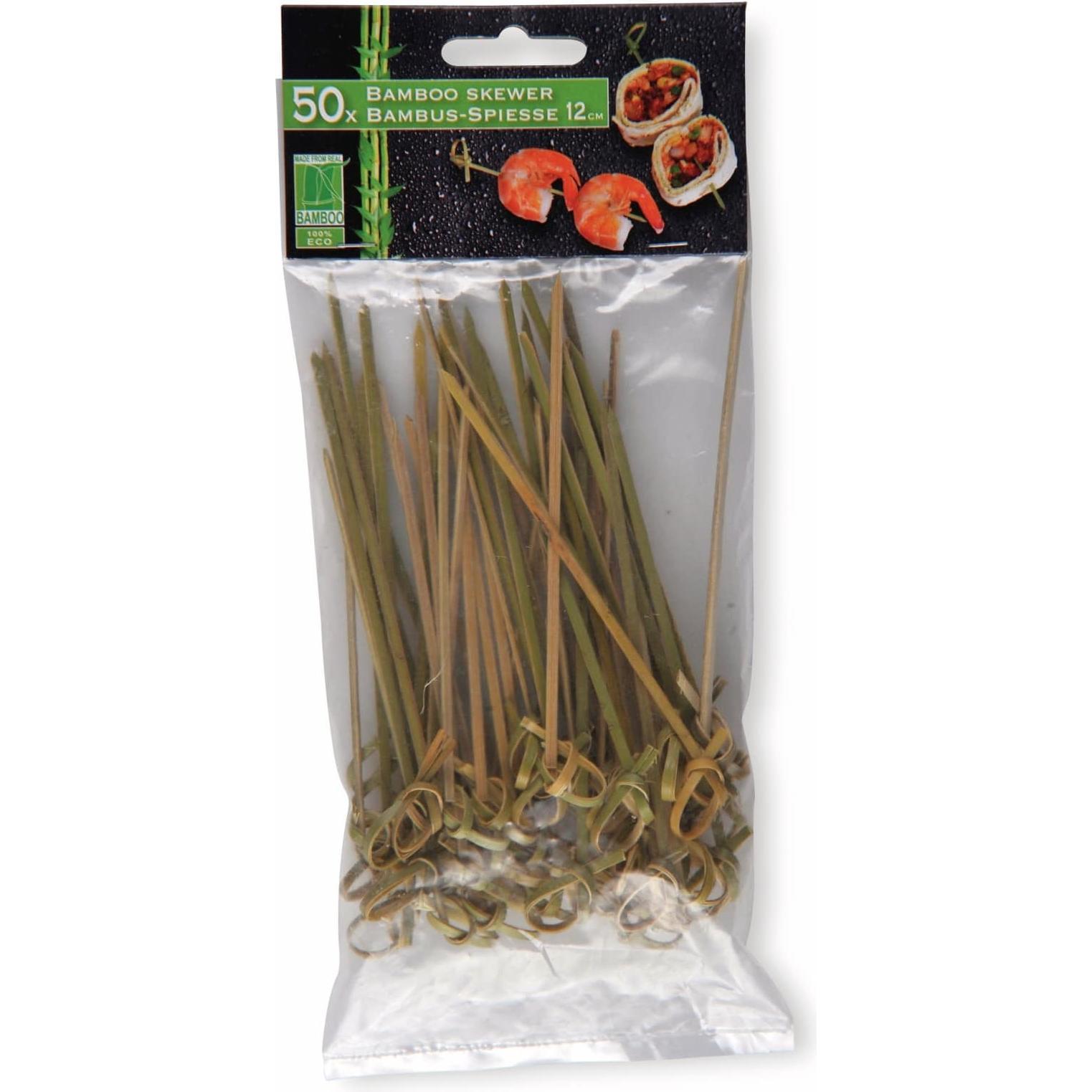 Edco, Einweggeschirr, Skewer bamboo 50pcs 12cm (50 x)