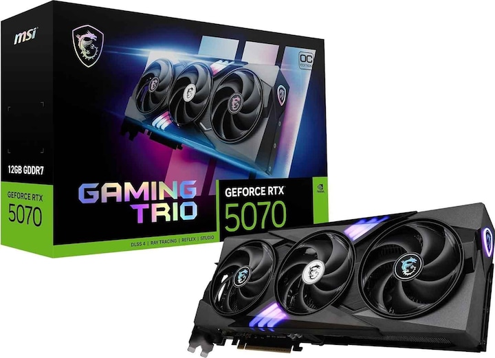 Produktbild MSI GeForce RTX 5070 12G GAMING TRIO OC (12 GB)