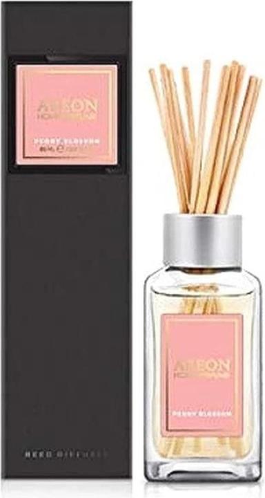 Produktbild Areon HOME BLACK 85 ml - Pfingstrosenblüte / Duftstäbchen