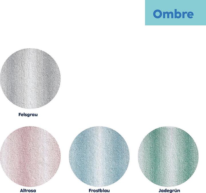 Produktbild Kela Badematte Ombre frostblau (120 x 70 cm)