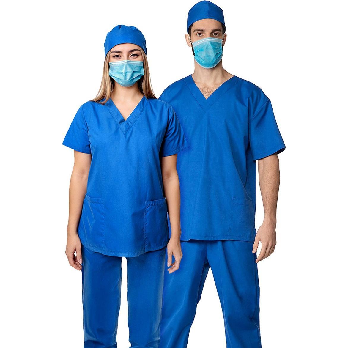 Maskworld Chirurg Kostüm - OP Arzt Kostüm für Fasching (XXL, 3XL)