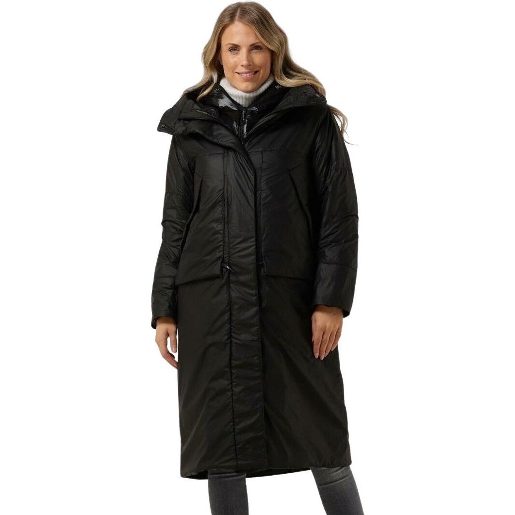 Thumbnail - Krakatau, Damen, Jacke, damenmante qw387 (L), Schwarz, L