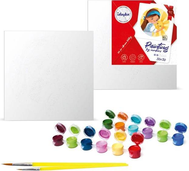 Actual product image Ideyka Malen nach Zahlen - Anmutiges Pferd 40 x 50 cm