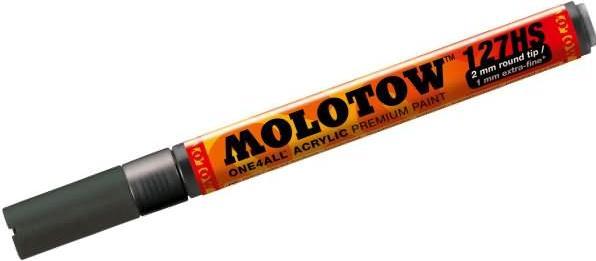 Image du produit Molotow Stylo feutre One4all 127HS metallic bck 223 (Noir métallique, 2 mm, 1 x)