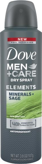 Actual product image Dove Fresh Elements (Spray, 150 ml)