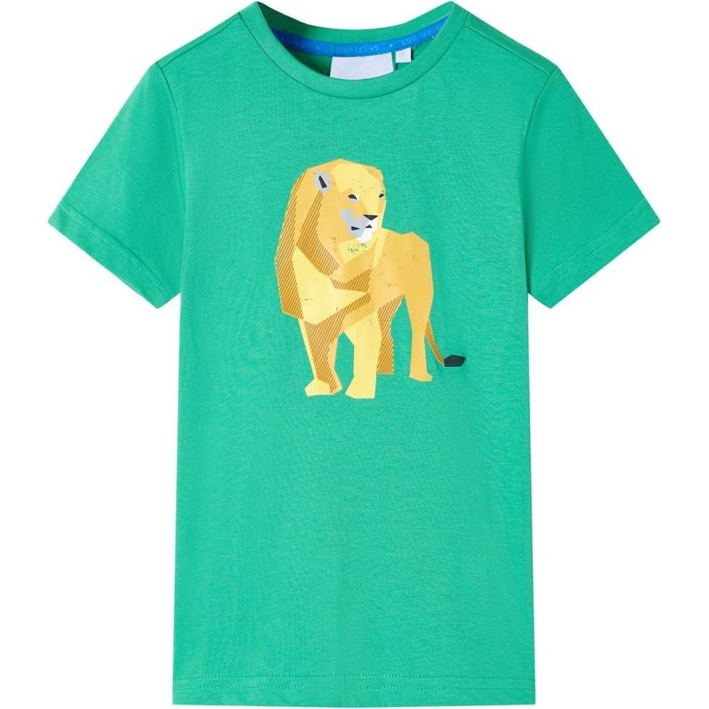 VidaXL, Jungen, Shirt, Ivy, Grün, (116)