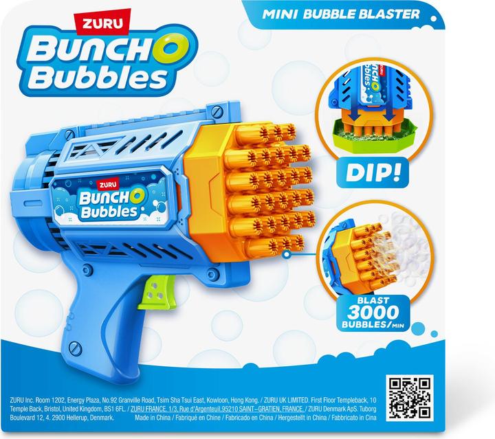 Actual product image Zuru Bunch O Bubbles Small bubble blaster incl. 1 bottle of liquid (electronic)