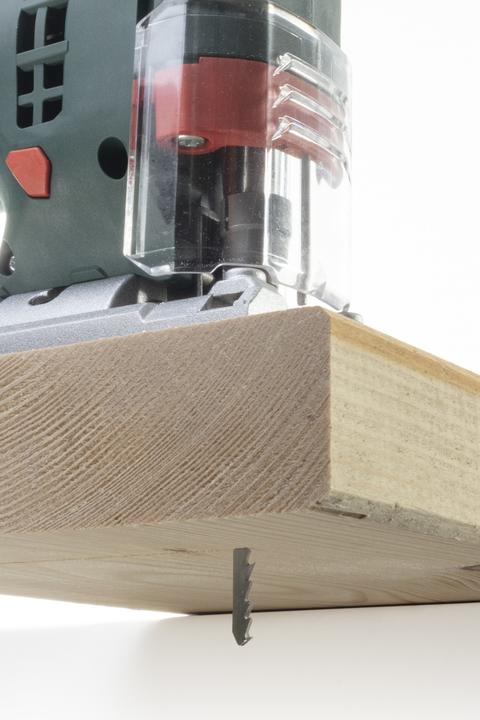 Produktbild wolfcraft 2 Stichsägeblätter HCS L=100mm T-Schaft