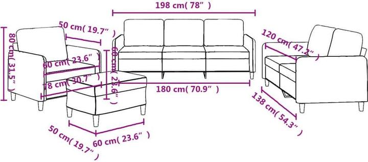 Produktbild vidaXL Gilad (Polstergruppe)