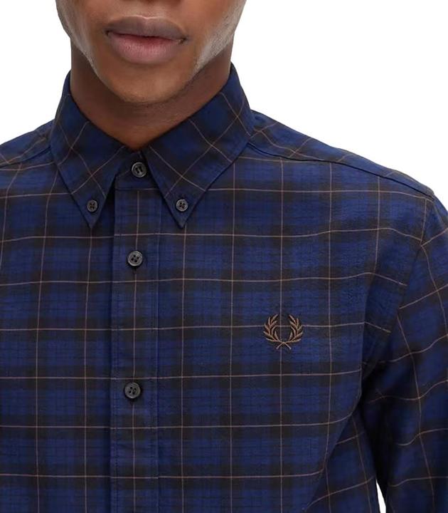 Immagine prodotto Fred Perry Camicia Tartan Manica Lunga Uomo (XS)