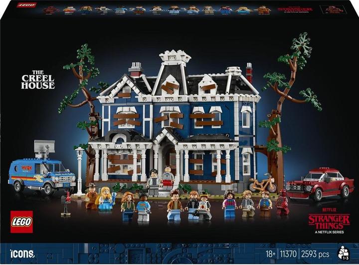 Actual product image LEGO Stranger Things: The Creel House (11370, LEGO Icons)