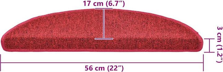 Immagine prodotto vidaXL Stufenmatte (56 x 17 cm)
