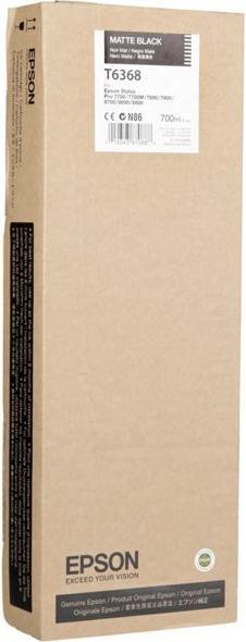 Actual product image Epson T6368 (MBK)