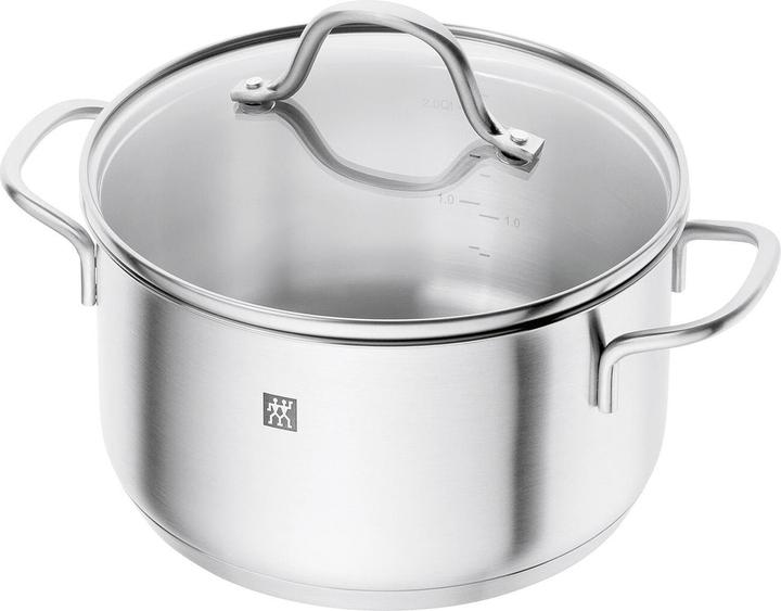 Actual product image Zwilling 1009154 TrueFlow Cookware Set (24 cm, Pan set + pot set, Stainless steel)