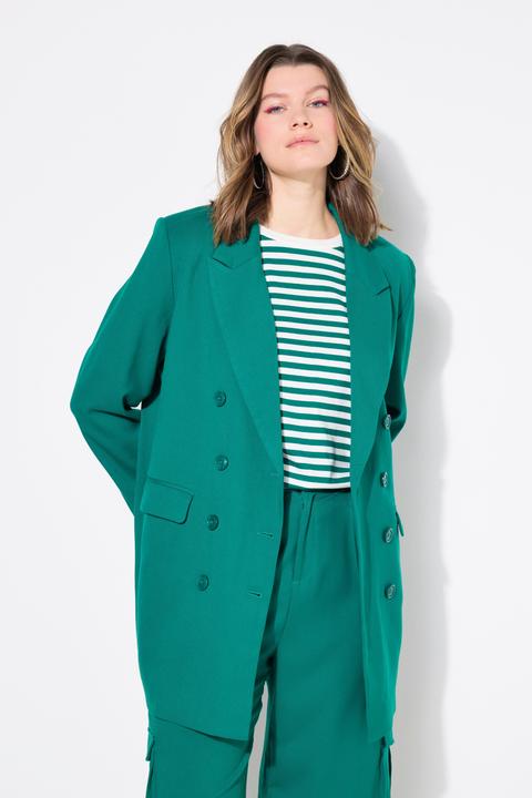Image du produit Studio Untold Blazer coupe Straight Fit, double rangée de boutons, col à revers et manches longues (42, 44)