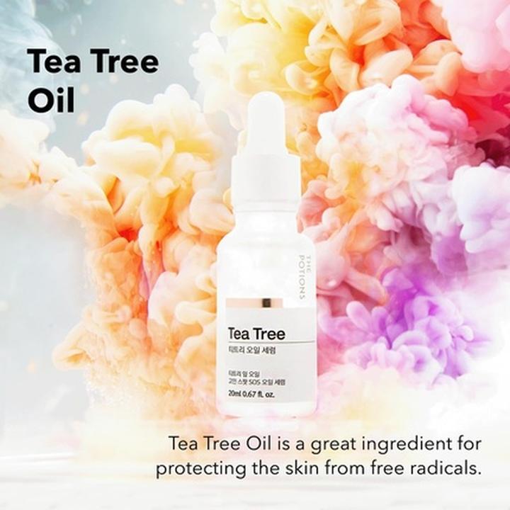 Produktbild The Potions THE POTIONS Tea Tree Oil Serum olejek z drzewa herbacianego 20ml (20 ml)