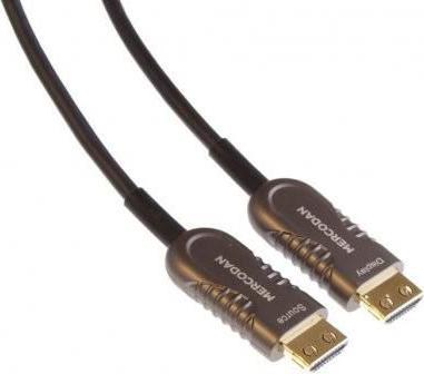 Image du produit Mercodan Fiber optisk HDMI 100m, HDMI (100 m)