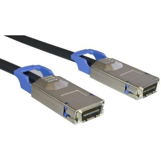 MicroConnect SFF8470 to SFF8470 10m CX4, Server Zubehör, Schwarz