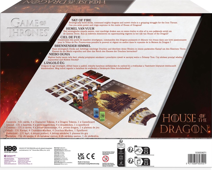 Immagine prodotto ASS Altenburg Casa del Drago - Cielo di Fuoco (Tedesco, Francese, Polacco, Ungherese, Islandese, Inglese)