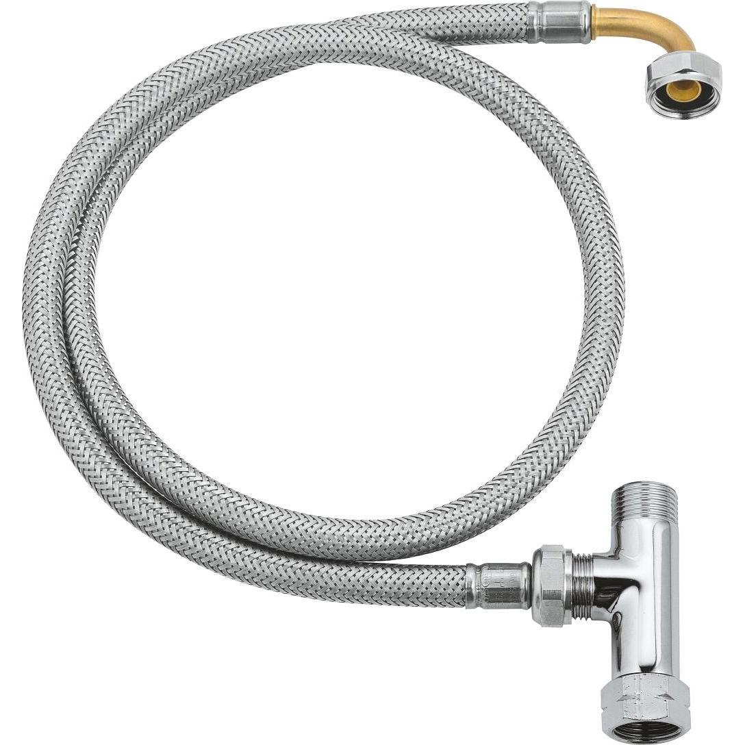 Grohe, Accessori per installazione sanitaria, Installationsset BAU KERAMIK Schlauch T-Stück f Dusch-WC-Aufsatz