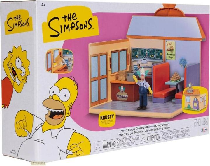 Image du produit Jakks Pacific Minifigures des Simpson Set de jeu Krusty Burger