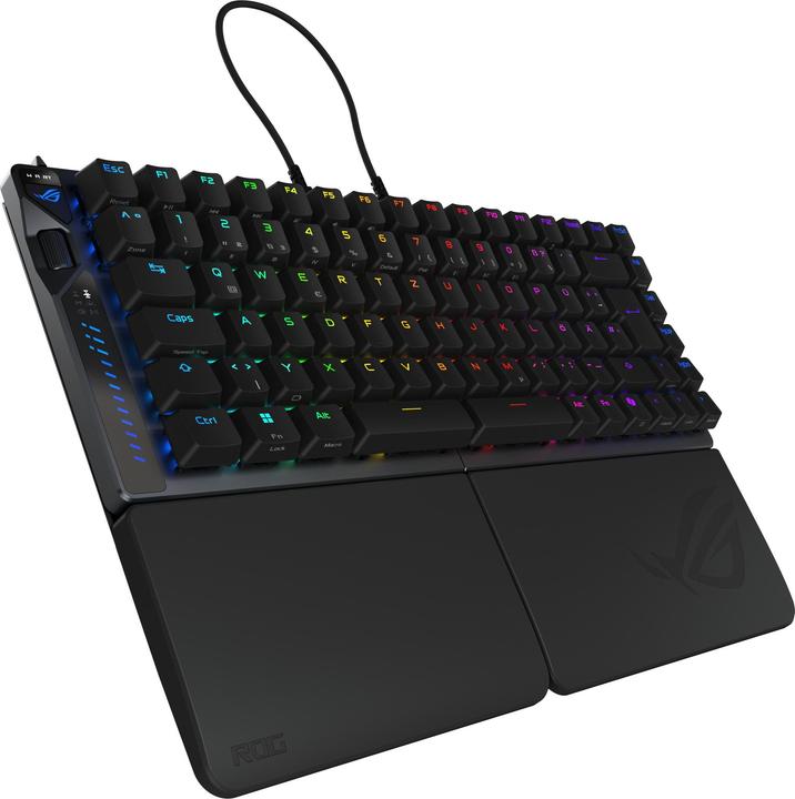 Actual product image ASUS Tastatur ROG Falcata DE (DE, Cable, Wireless)