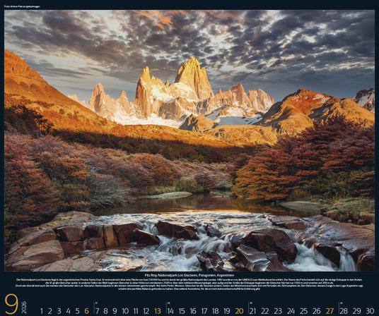 Produktbild Bedrohte Naturparadiese 2026 (45,5x55 cm)