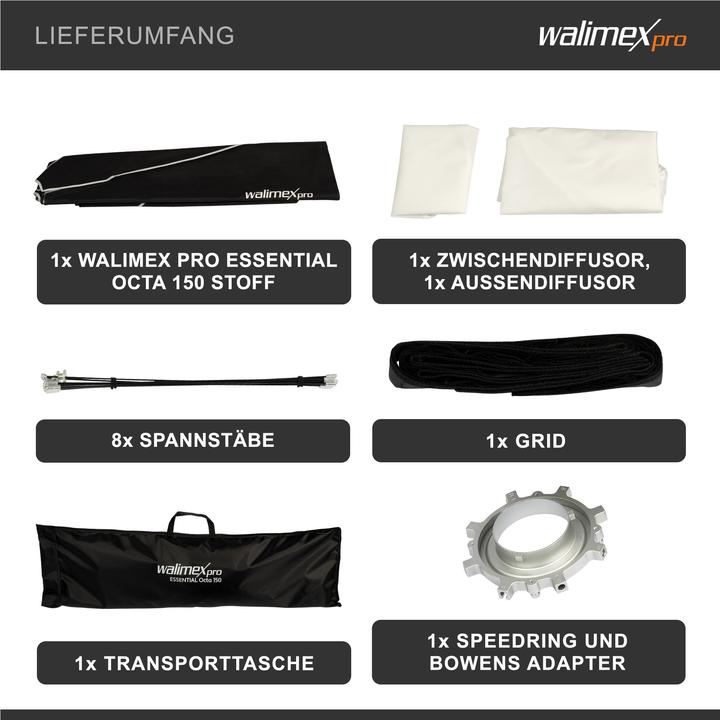 Produktbild Walimex pro Essential Octa 150 (Softbox, 150 cm)