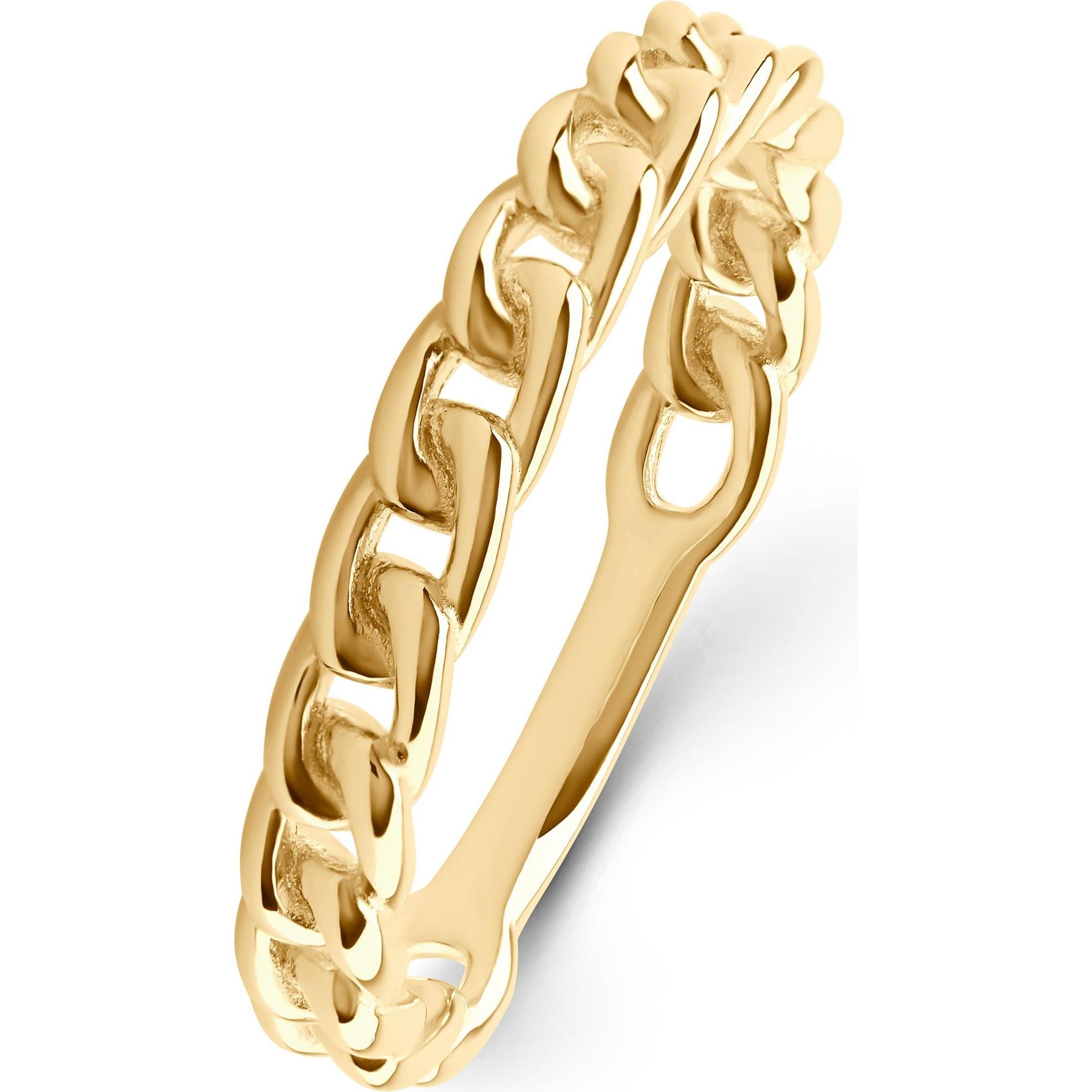 Esprit, Ring, Damenring Flat Chain, (52, 925 Silber)