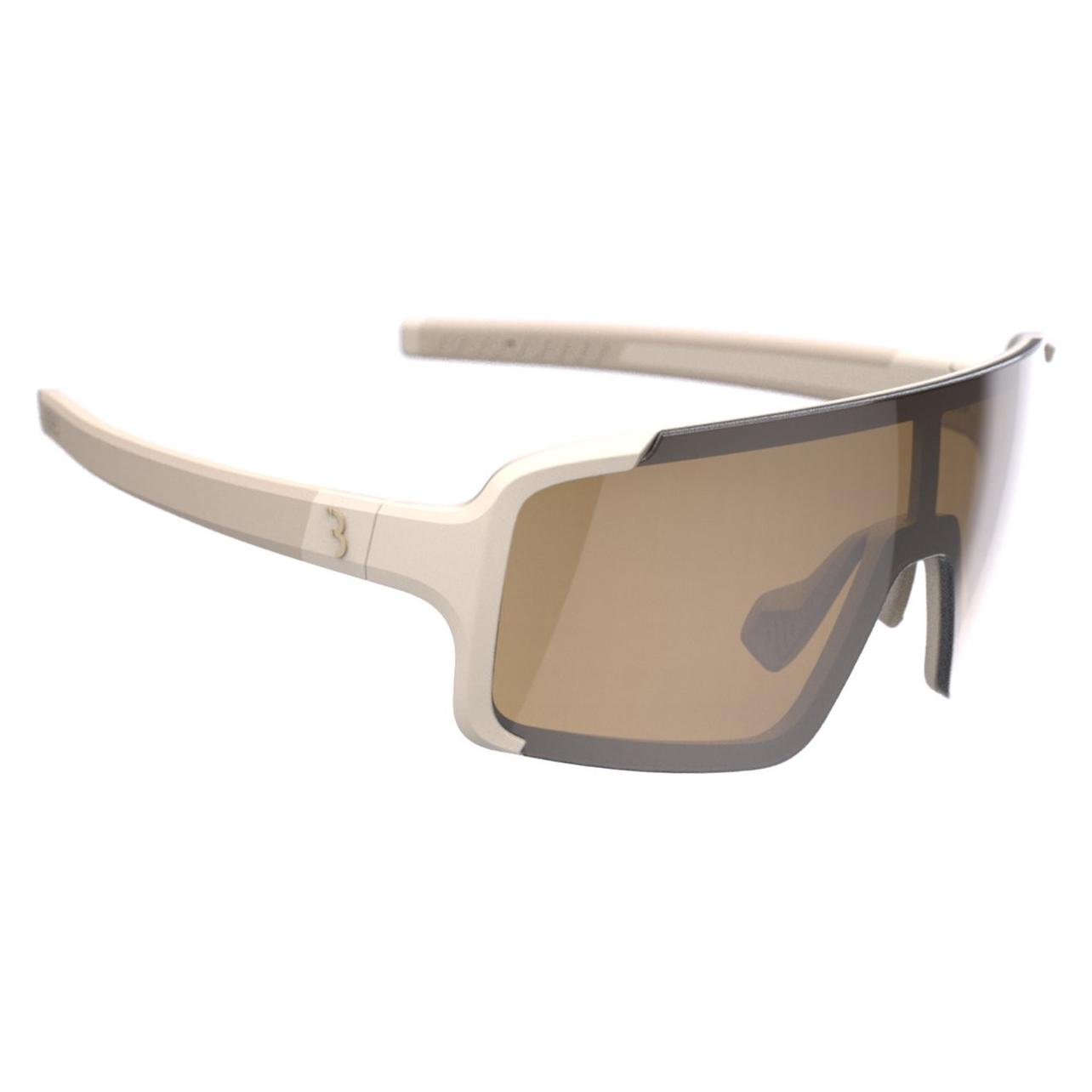Bbb, Sportbrille, Brille Chester Narrow Almond, amber Flash (Schwarz, Almond, Amber Flash), Schwarz