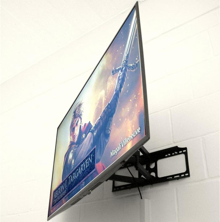 Image du produit Brateck TV Wandhalterung 42-65 Zoll, schwenkbar & neigbar (Mur, 40 kg, 42" - 65")