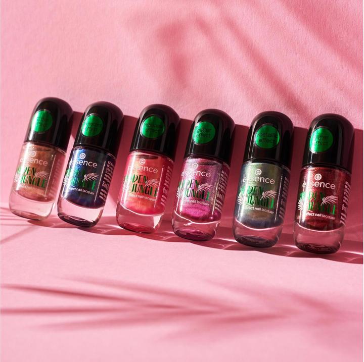 Actual product image essence Hidden Jungle (01 Secret Gem, Gel-Effect Nail Polish)